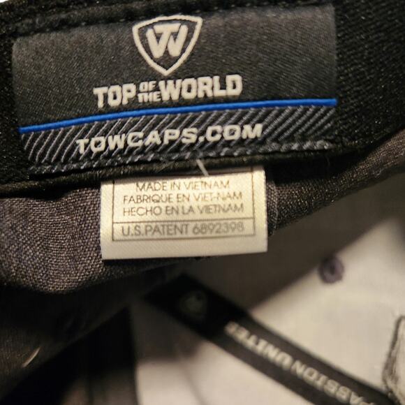 Top of the World Michigan U of M Gray Wool Baseball Hat Cap - Picture 6 of 9